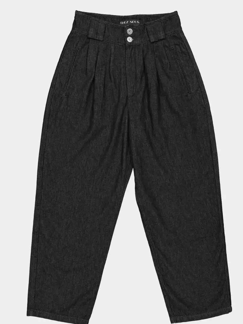 Black Denim Pants