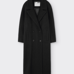 Cocoon Double-Breasted Coat