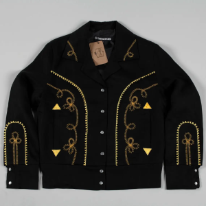 X H Bar C Slim Cut Black Bolero