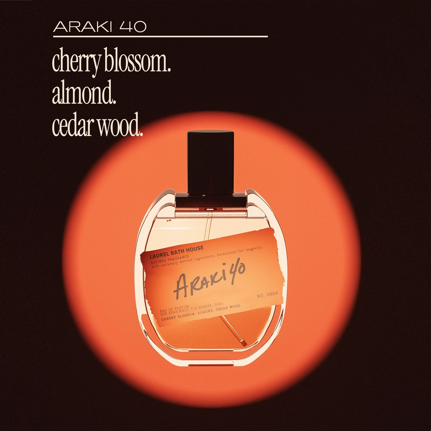 Cherry Blossom, Almond, Cedar Wood Eau De Parfume - Image 4