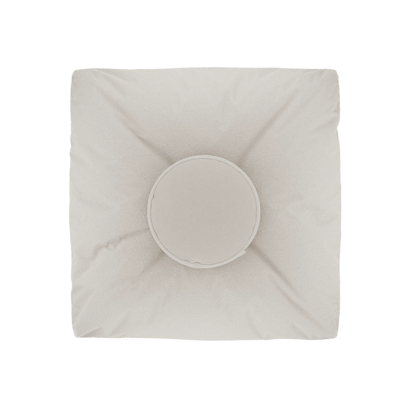 Pearl White Meditation Mat - Image 2