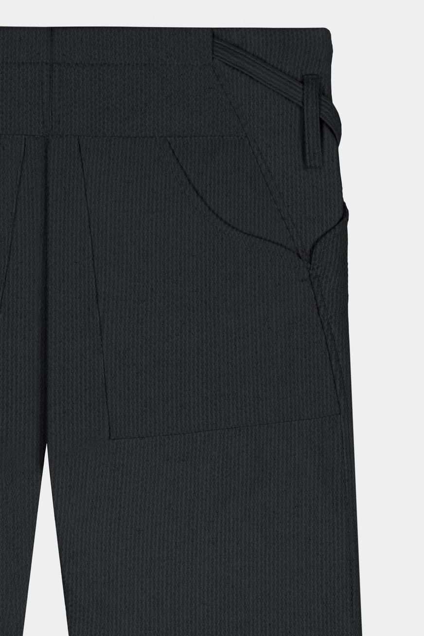 Black Sashiko Pant - Image 2