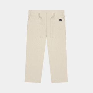 White Sashiko Pants