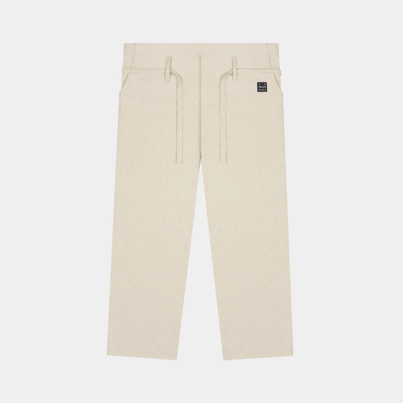 White Sashiko Pants