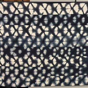 68″ X 39″ Tiv Textile – Indigo Lion’S Paw Design 68″ X 39″ Tiv Textile – Indigo Lion’S Paw Design