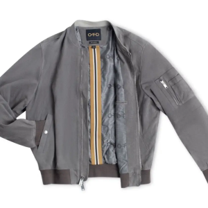 Lightweight Suede Flight Jacket