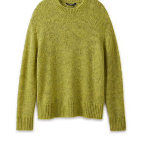 Alpaca Blend Sweater (Green Envy)