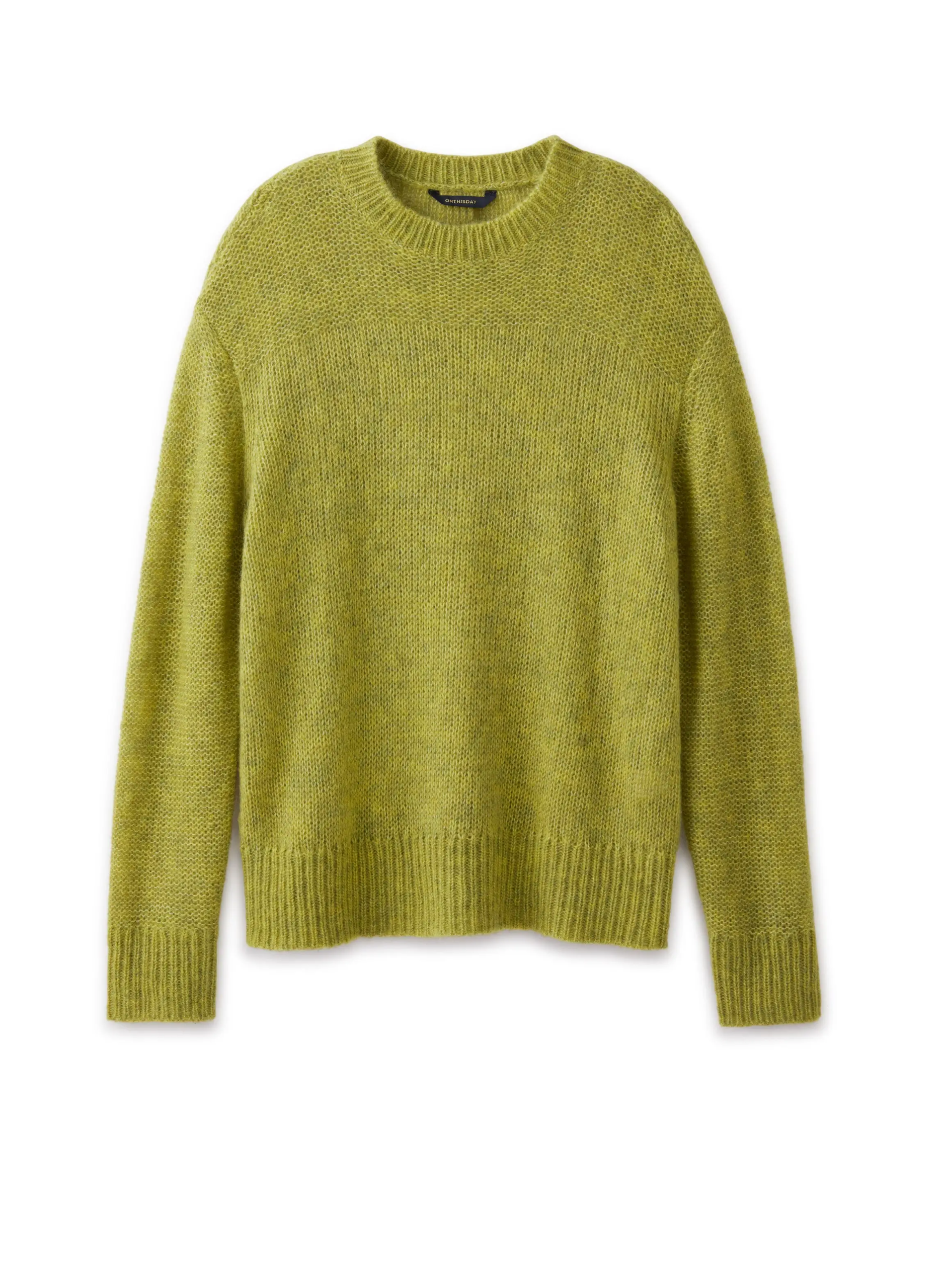 Alpaca Blend Sweater (Green Envy)