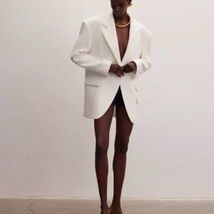 Brown Structured Blazer