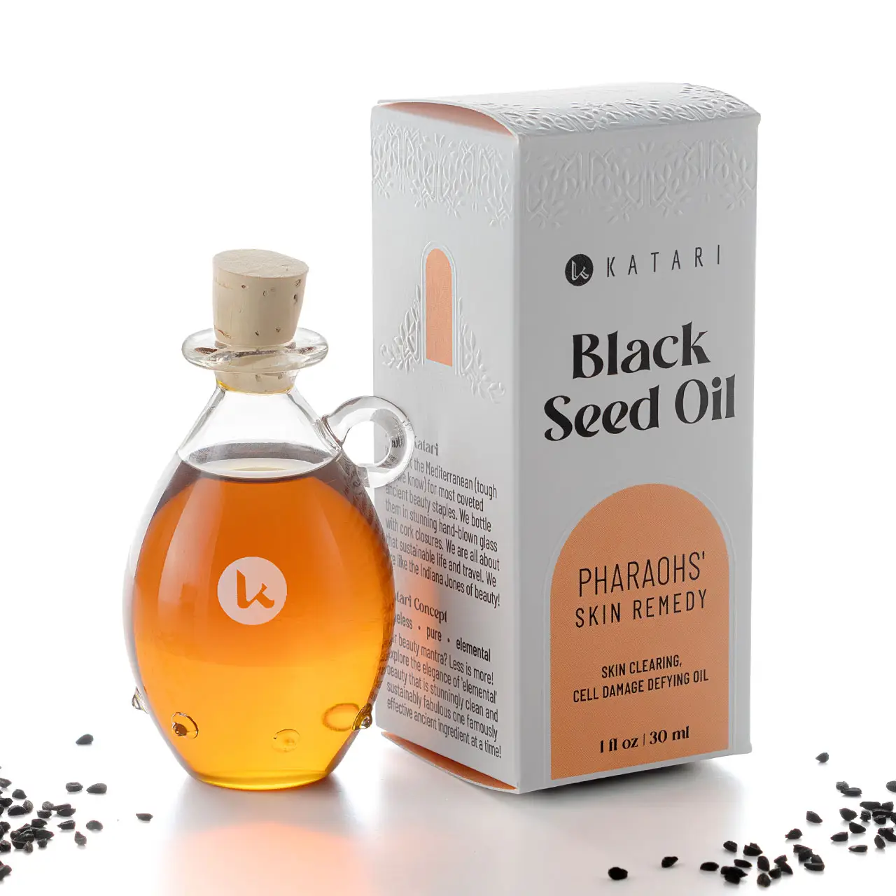 Black Seed Anti-Acne Skin Healing 100% Pure Cold-Pressed Oil