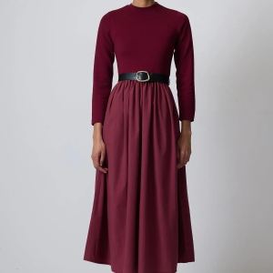 Pleated Detailed Dress