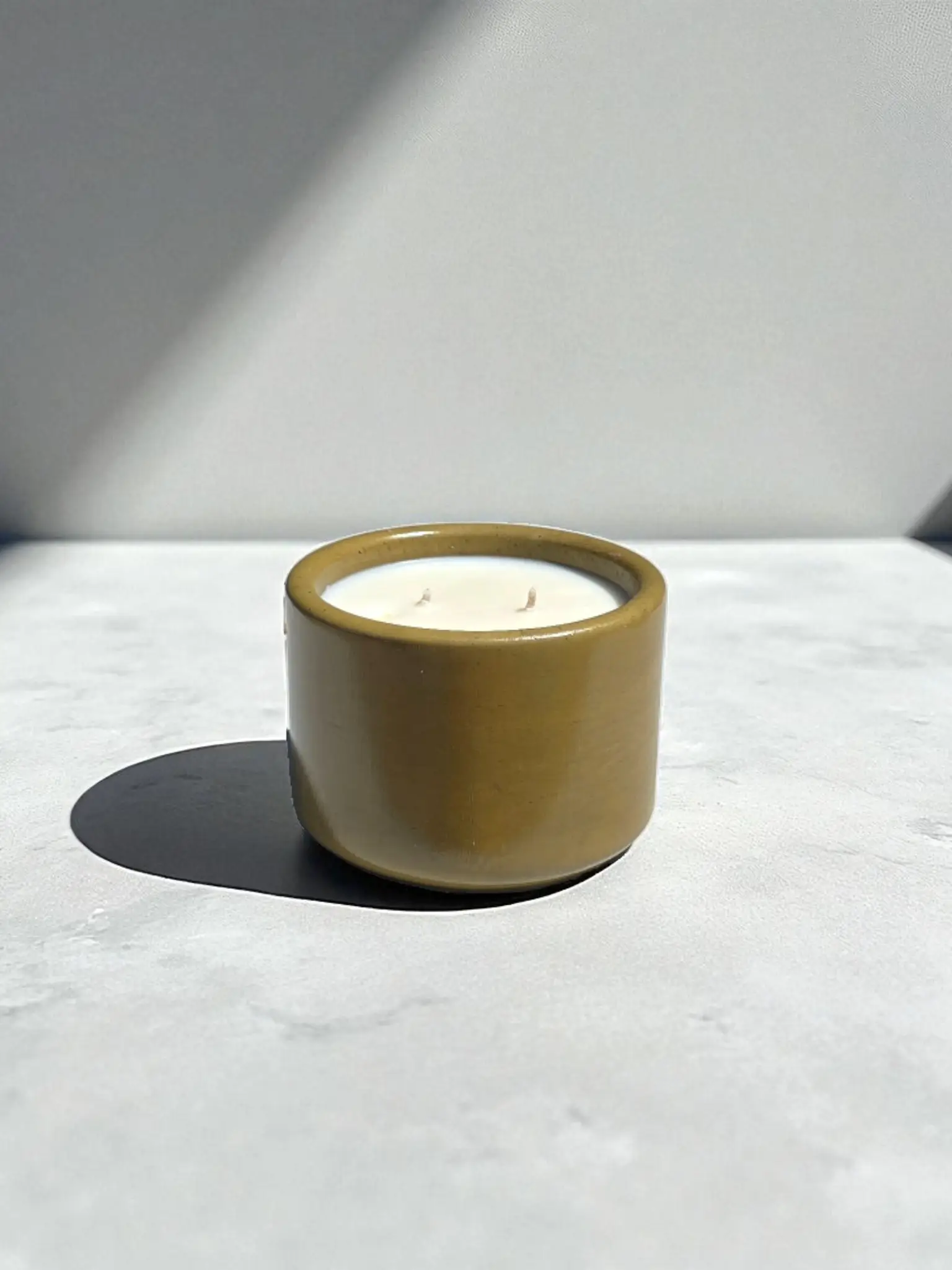 Private Label Candle – Olive Vessel, 7.5 oz | 2 Scents