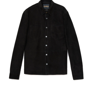 Ultra-Fine Suede Shirt Jacket