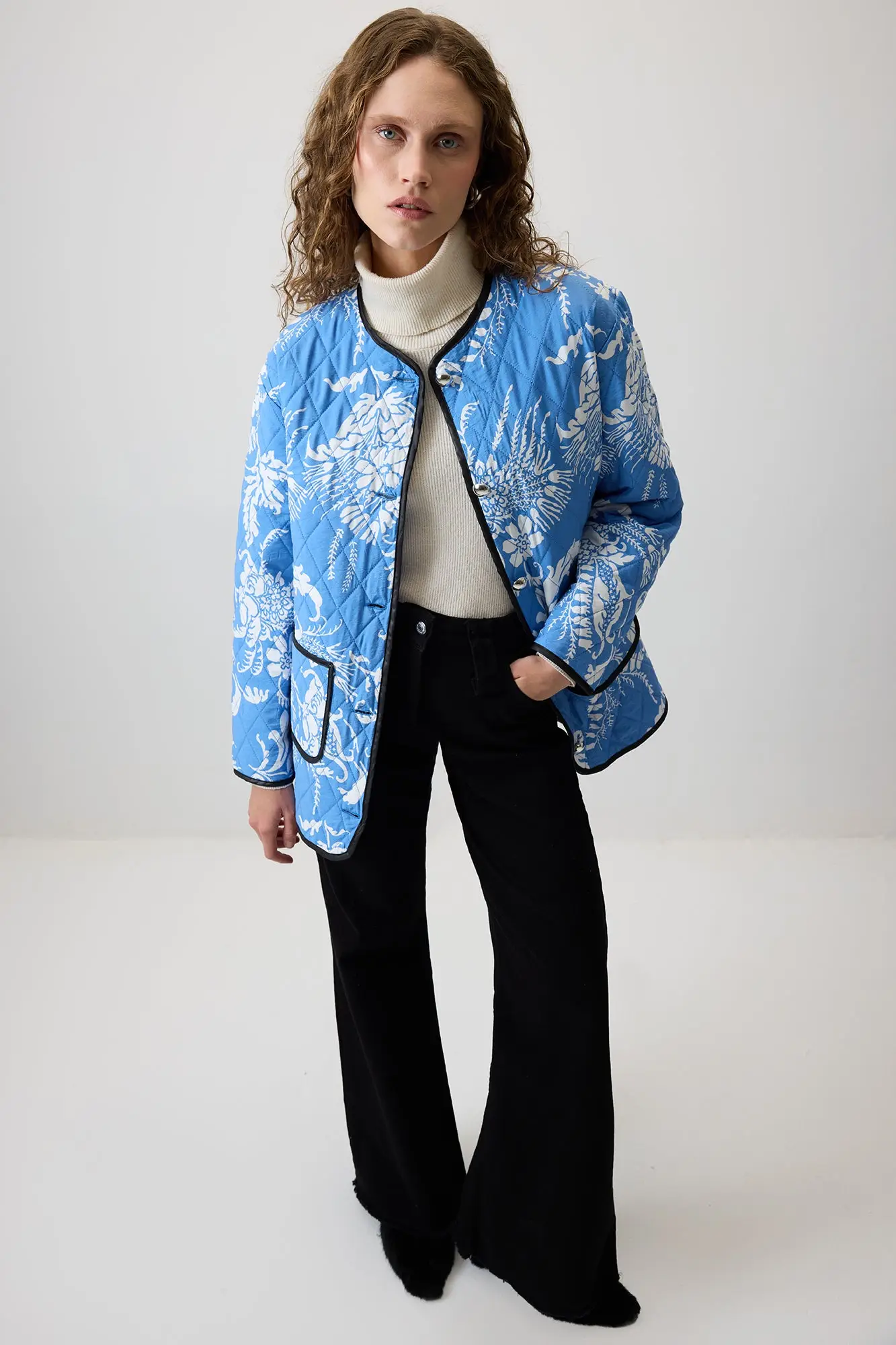 Textured Quilted Jacket