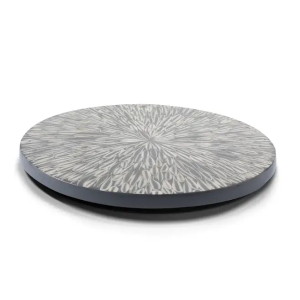 Gray Almendro Revolving Tray Gray Almendro Revolving Tray