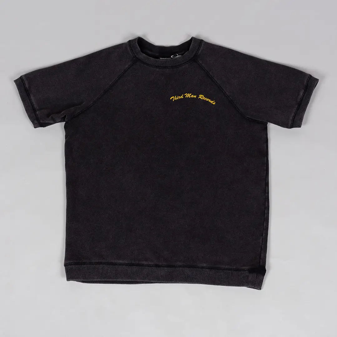 Xricher Poorer Short-Sleeved Raglan Sweatshirt