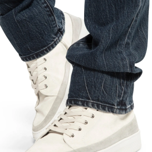 Hi Top Sneaker with Lace (White)