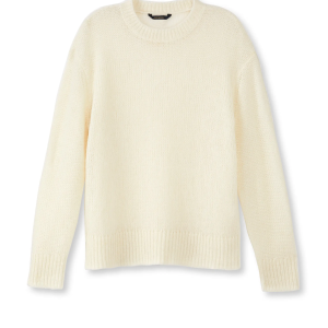 Alpaca Blend Sweater (Ivory)